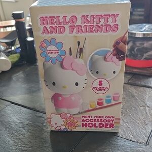 Hello Kitty Ceramic Accessory Holder in White and Pink